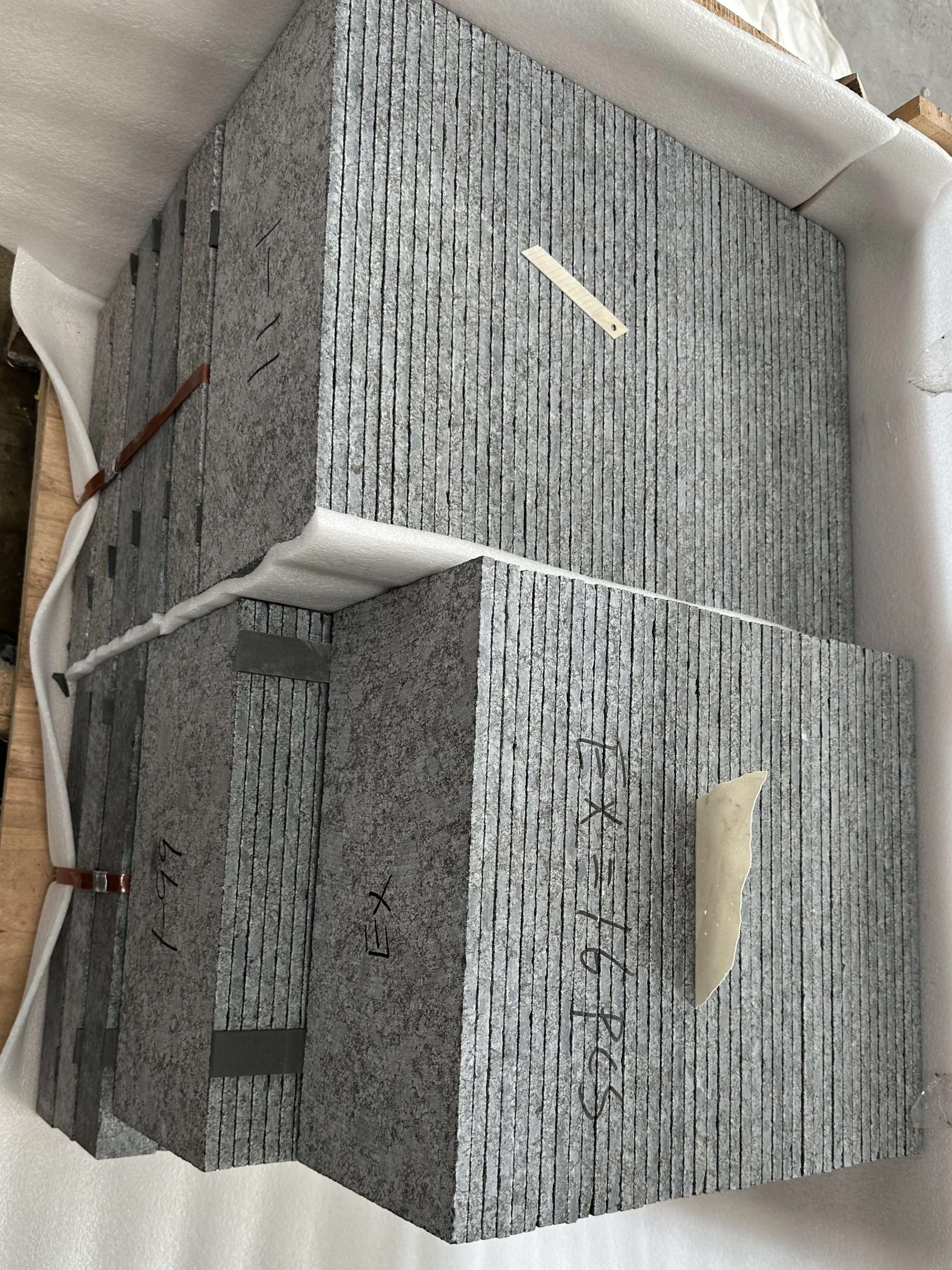 steel grey granite stone