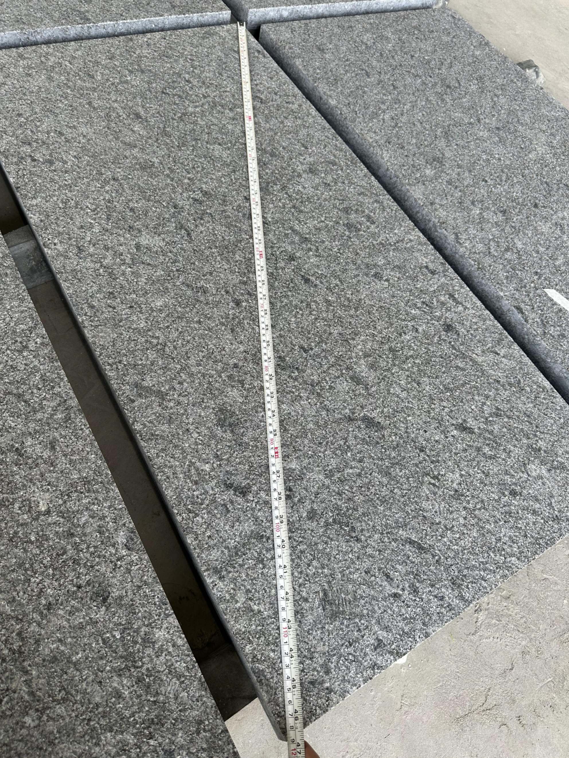 steel grey granite stone
