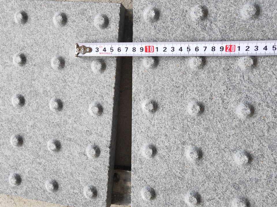 concrete paver wet set detectable warning