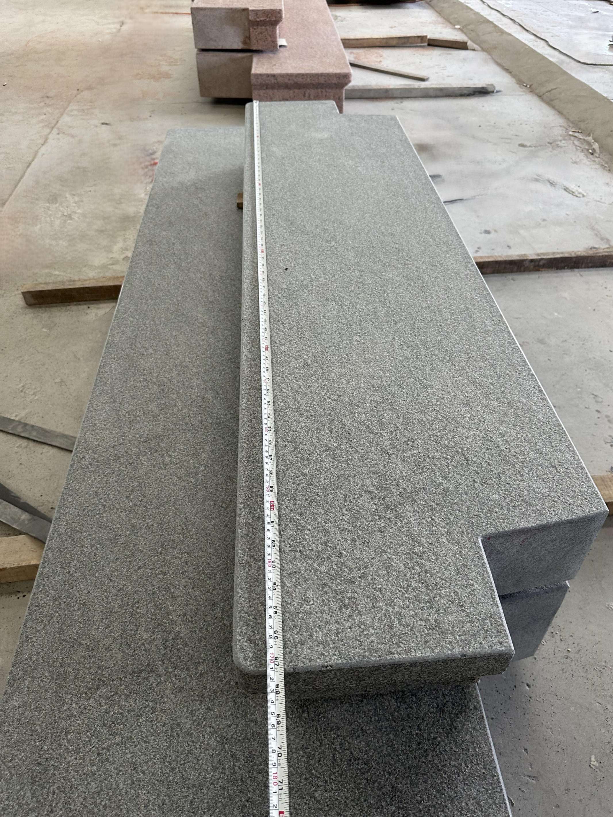 single granite step