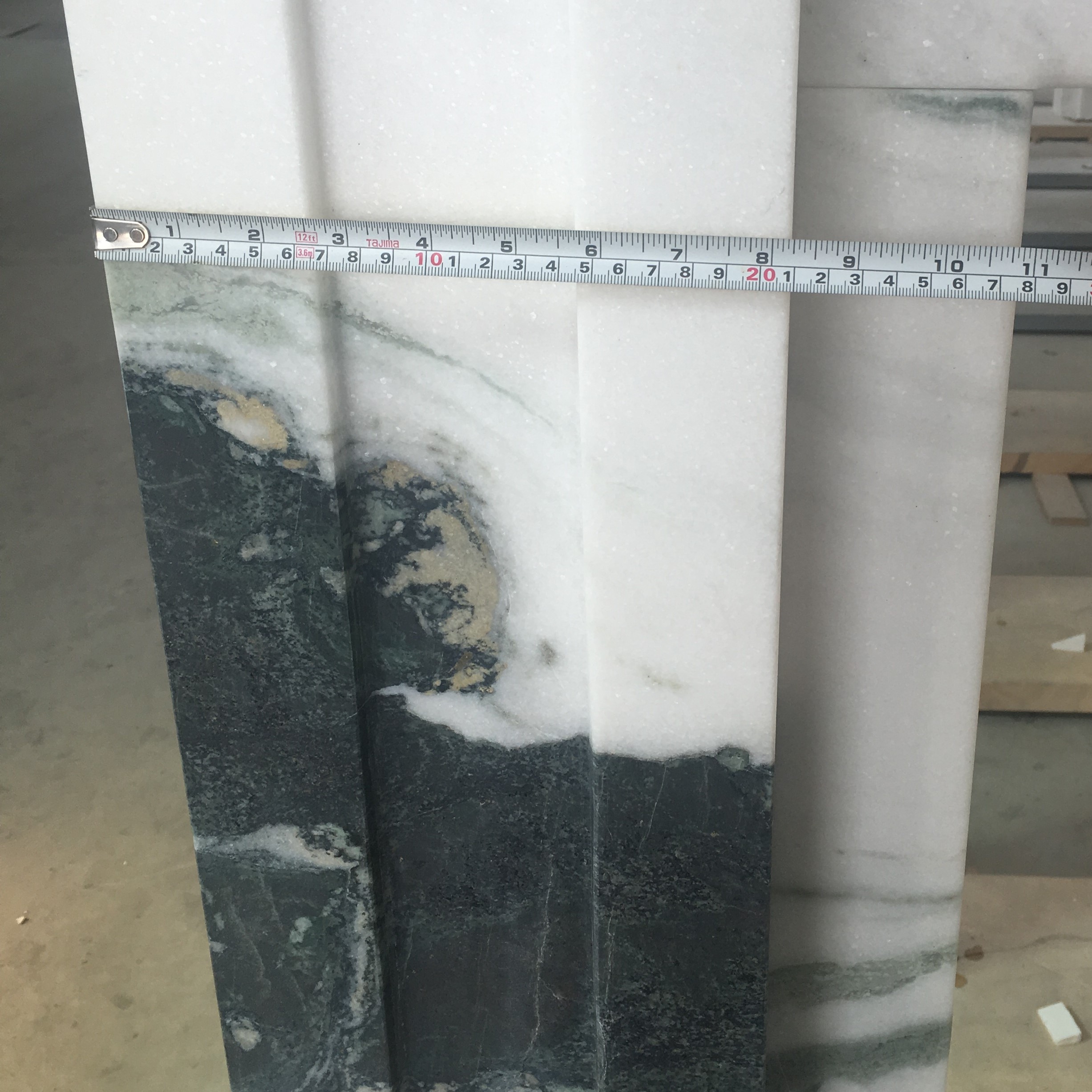 fireplace white marble