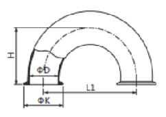 Sanitary clamp elbows, Hygienicclamp elbows, Sanitary SS clamp elbows, sanitary fittings, hygienic fittings, SS fittings