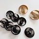 Fashion buttons are a staple accessory for any fashionable ensemble.