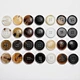 designer coat buttons