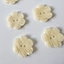 flower shaped buttons