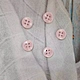 mens white linen button down shirt