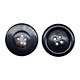 Horn buttons for coats are classic and durable fasteners made from natural horn material.