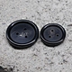 black horn button