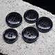 black horn buttons