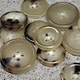 Natural 4-holes buffalo horn button