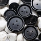 black horn button