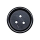 A black horn button is a sophisticated and elegant accessory that adds a touch of luxury to any garment it embellishes.