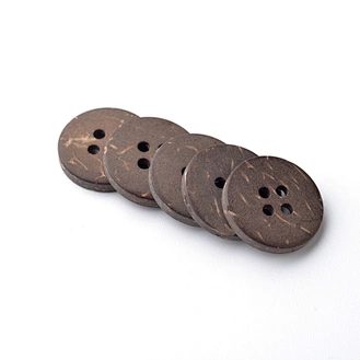 4 holes button