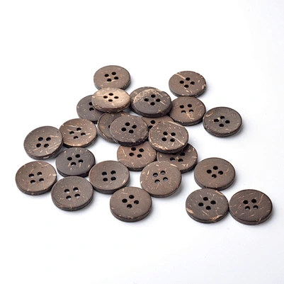 4 holes button