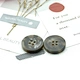 black fancy button