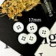 cafe resin buttons for clothing