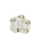 A white shank button is a charming and functional fastening option. Its pristine white color brings a clean and fresh look to any garment.