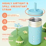 Elengic glass tumbler with plastic handle, perfect for daily use and beverageskids tumbler
custom kids tumbler
stainless steel kids cup
 bpa free children cup
chool drinkware