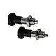 Upgrade your systems with high-strength index bolts, perfect for jigs, fixtures, and manufacturing equipment requiring repeatable accuracy.