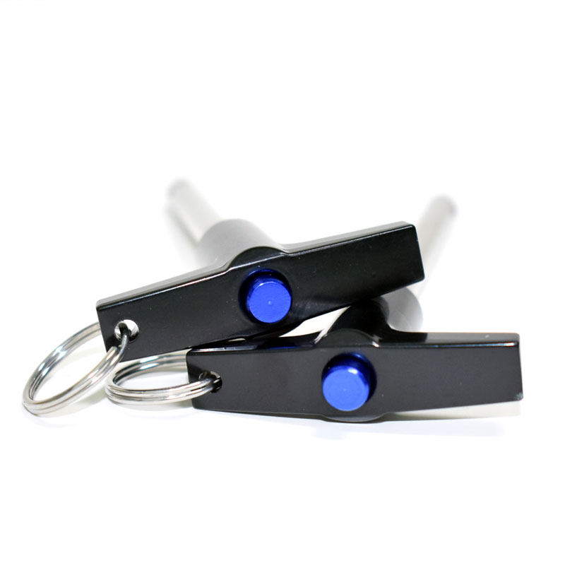 Effortless engagement—T handle quick release pin combines ergonomic design with high retention force.