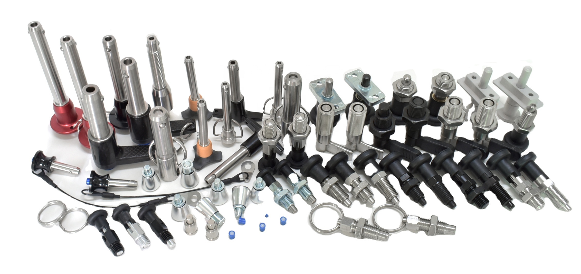 Efficient assemblies rely on our L handle quick release pin paired with push button lock pins. Durable, easy to use—buy today!