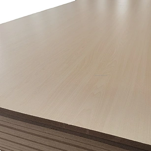 18mm 4x8 MDF with Melamine Film Sheet Melamine Laminated MDF Board for Furniture and Kitchen Cabinet