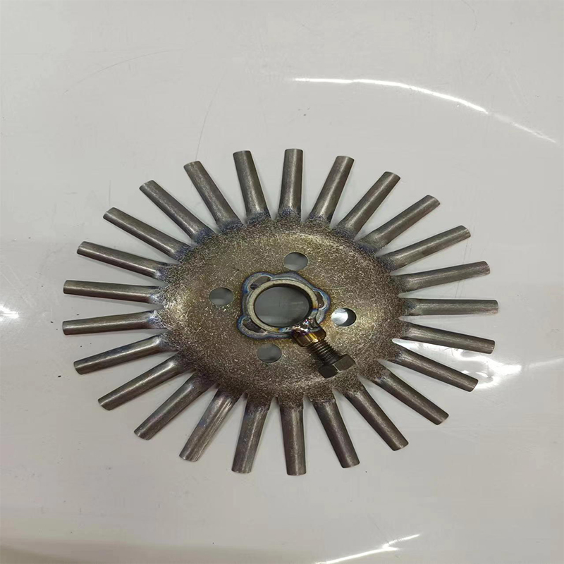 Titanium slot disc