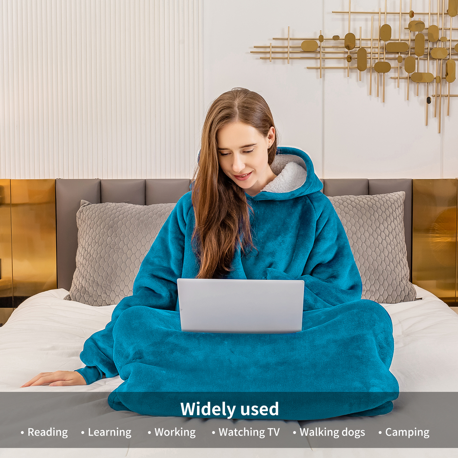 Flannel Wearable Blanket