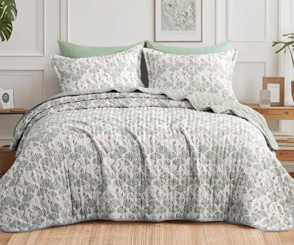 Printed Ultrasonic Bedspread