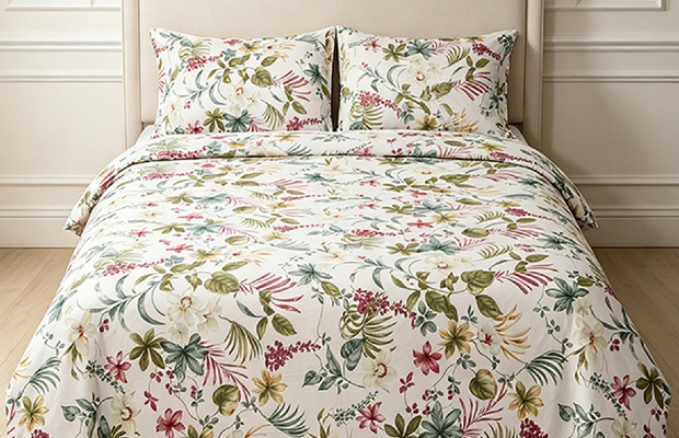 dispersed printing duvet cover set