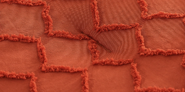 clipped jacquard