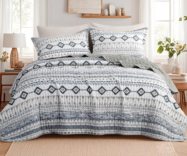 Printed Ultrasonic Bedspread