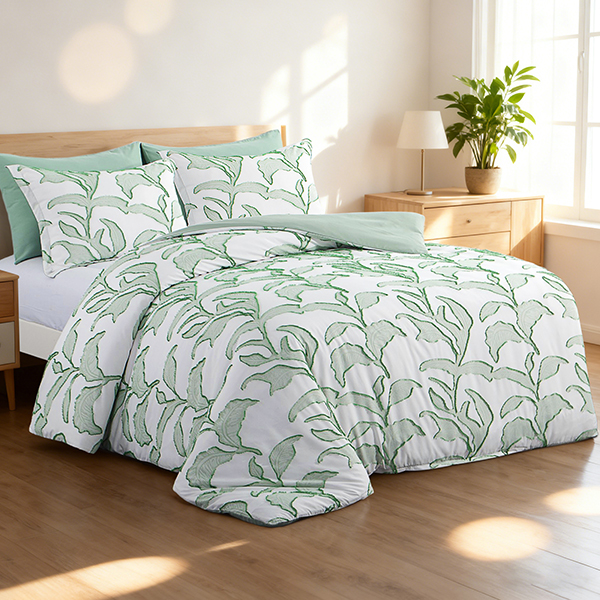 Dual-Face Velvet Duvet Cover Set