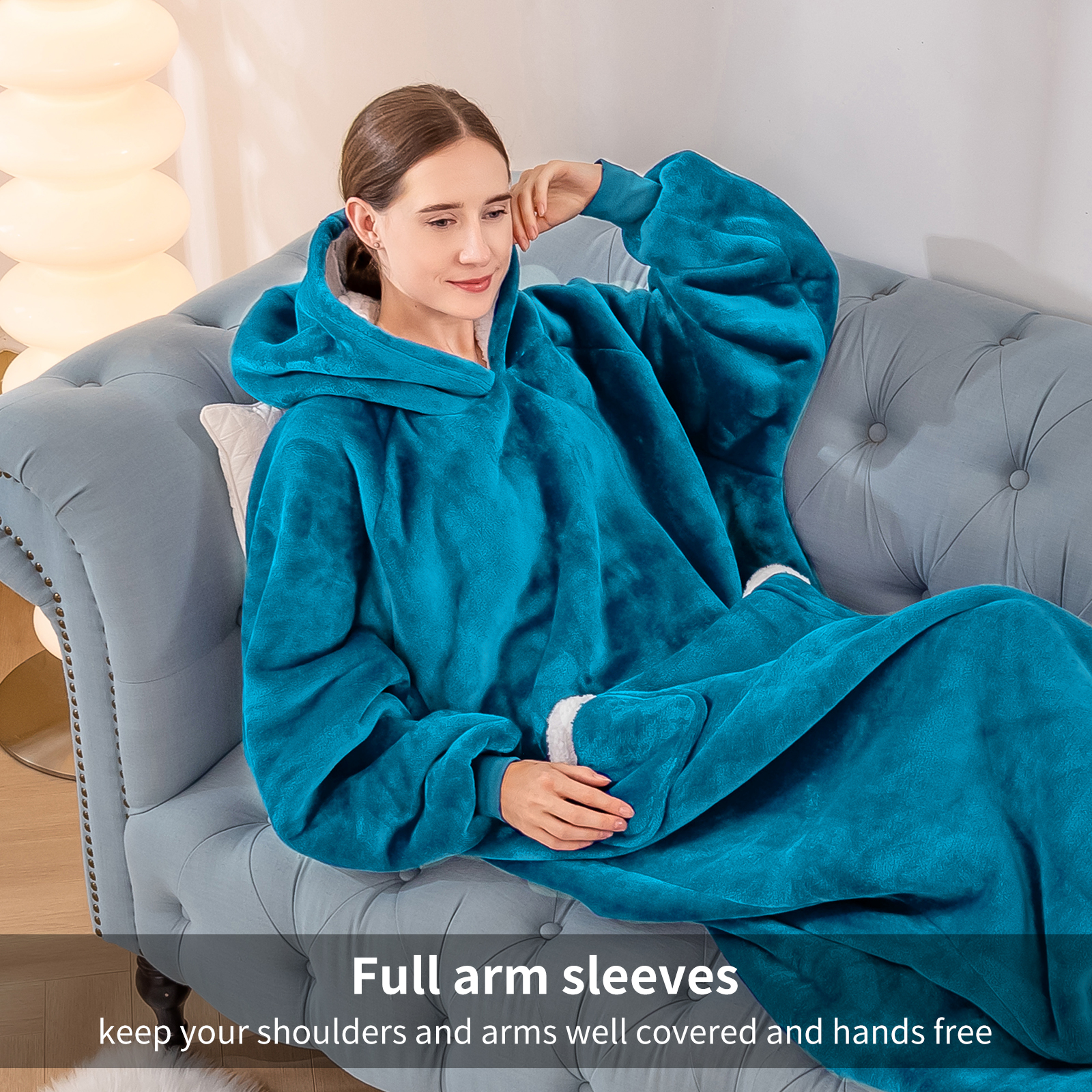 Flannel Wearable Blanket