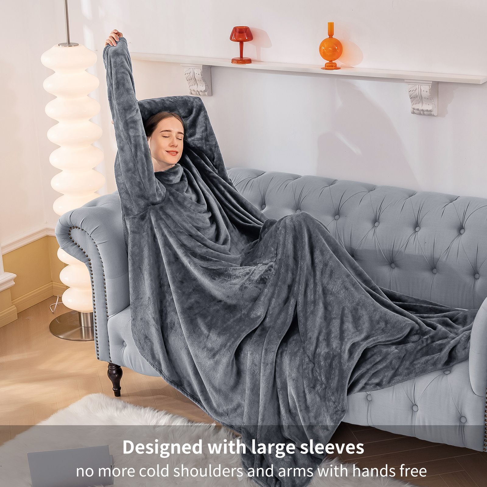 Hooded Wearable Blanket