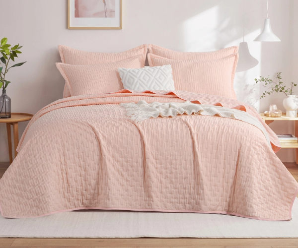 cotton quilted bedspreads