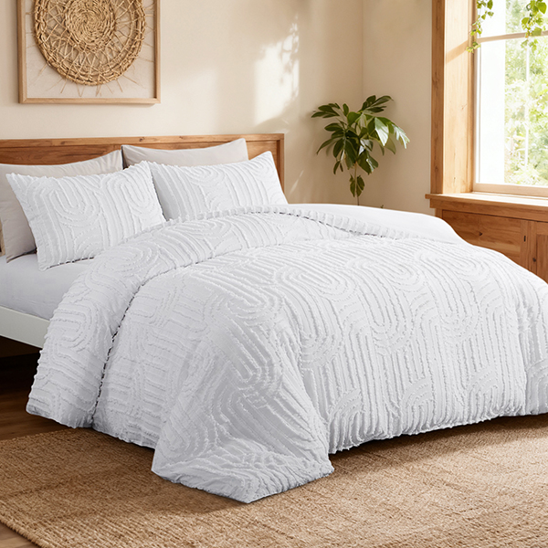 white duvet cover set