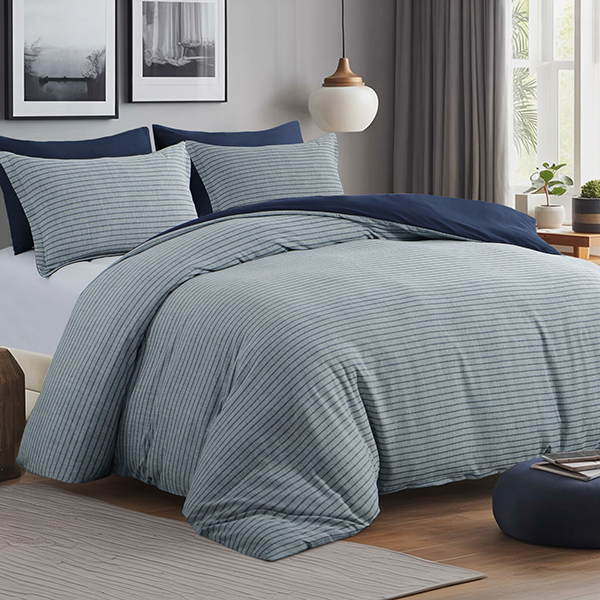 Striped Duvet Cover Set