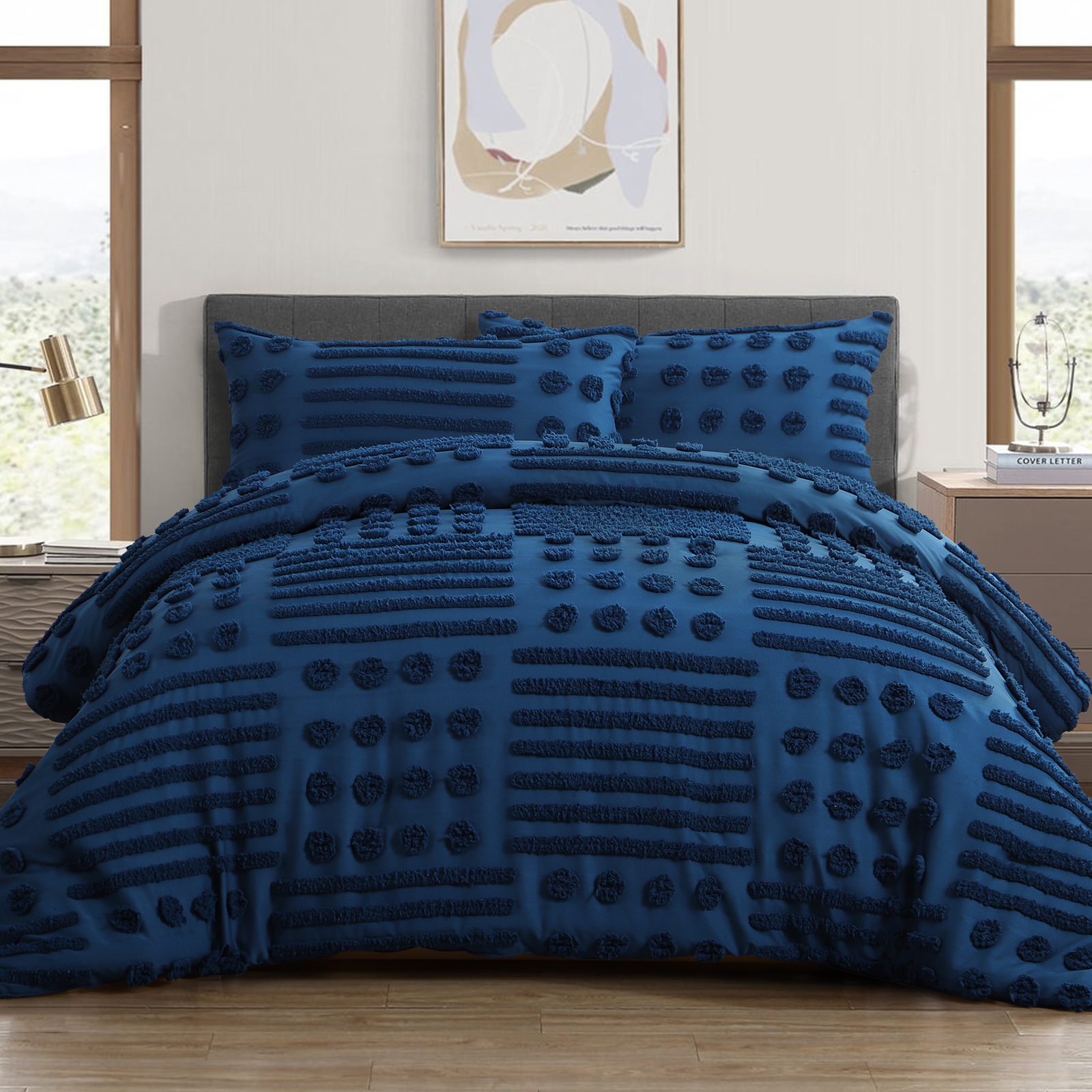 Tufted Comforter Set