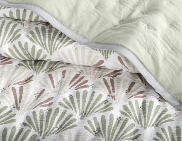 Printed Ultrasonic Bedspread