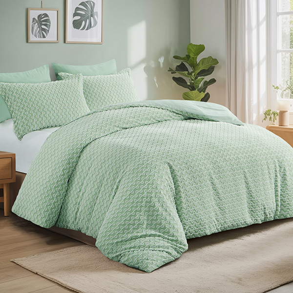 Bed duvet cover set
