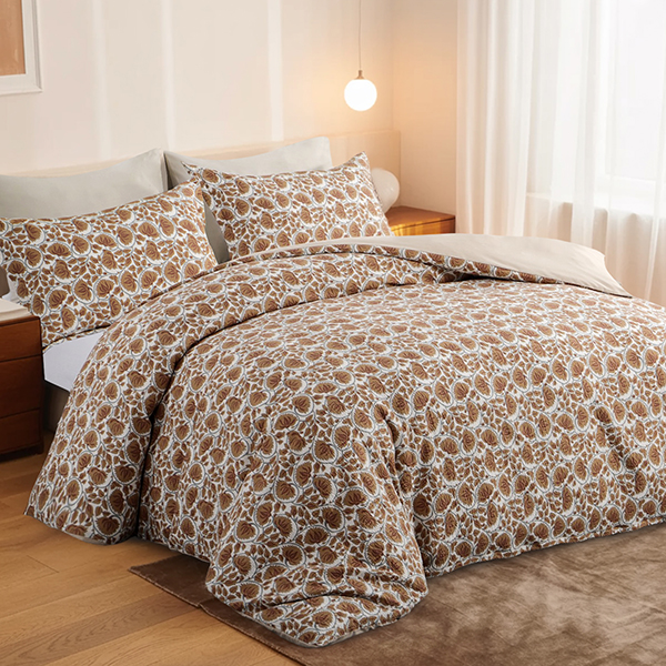 Printed Duvet Cover Set Cotton