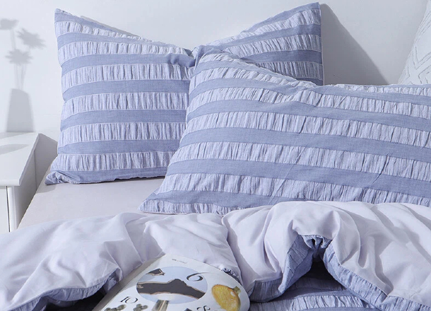 Seersucker Duvet Cover Set