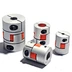 Aluminium alloy star-shaped coupling Servo motor ball screw CNC lathe Elastic star-shaped coupling