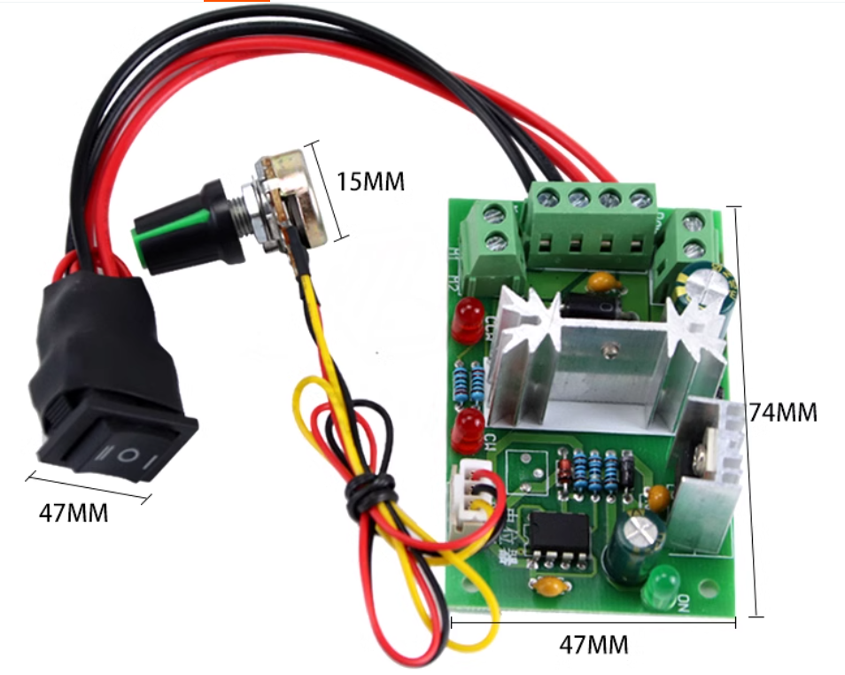 DC MOTOR SPEED CONTROLLER