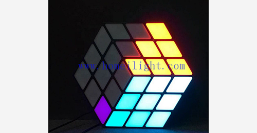 3D magic cube back light