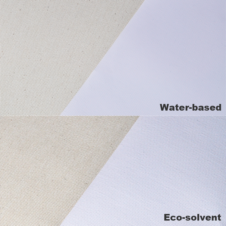 Durable Cotton Printing Canvas Edge Detail