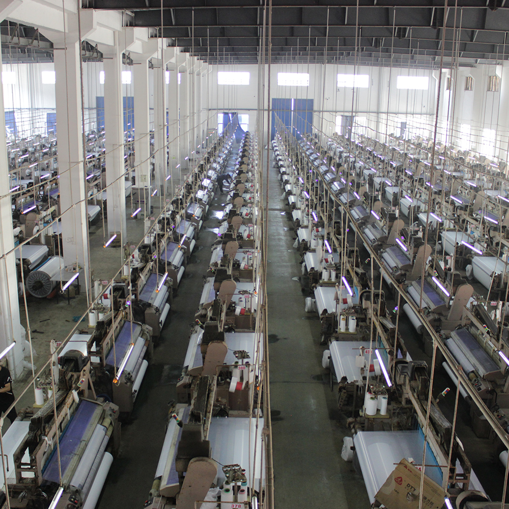 Cotton Canvas Roll Manufacturing Workshop Overview