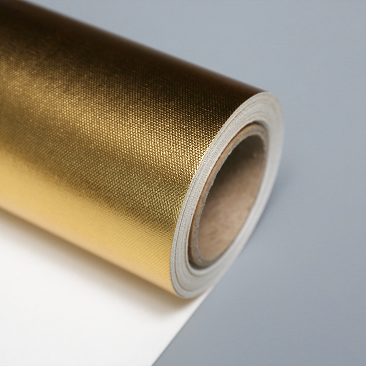 polyester golden canvas roll