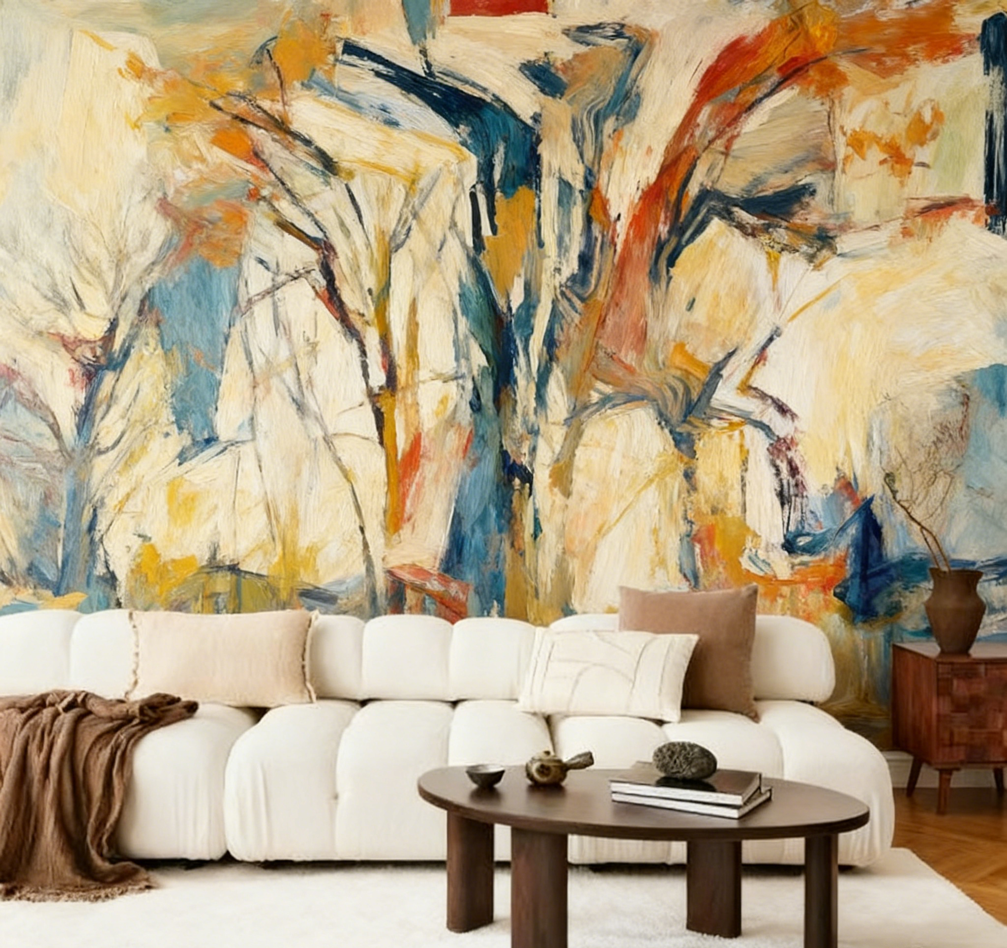 silk wall covering Application Scenarios